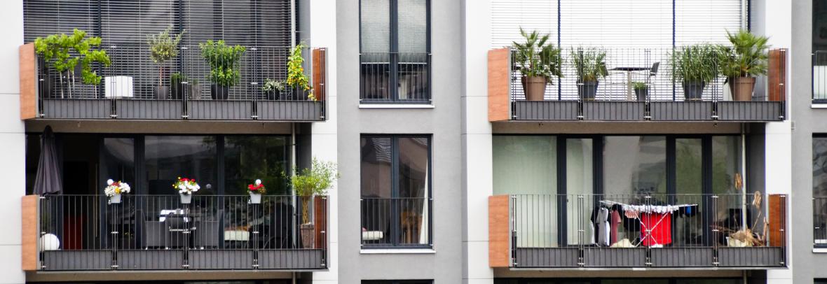 apartment balconies