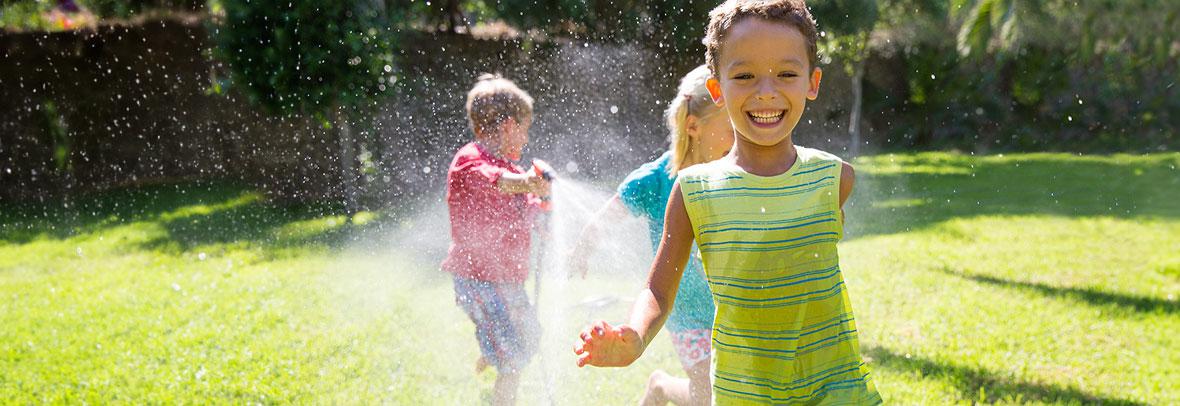 Benefits of a grass lawn