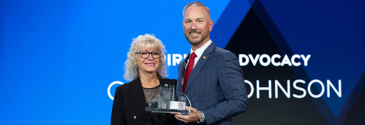 Connie Johnson 2025 Advocacy Award Winner
