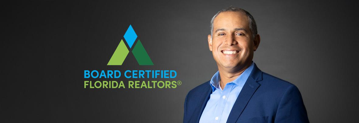 Board Certified Realtor Gonzalo Mejia