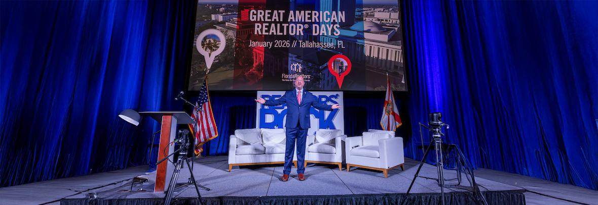 2026 Florida Realtors President Chuck Bonfiglio Jr. at 2026 GARD
