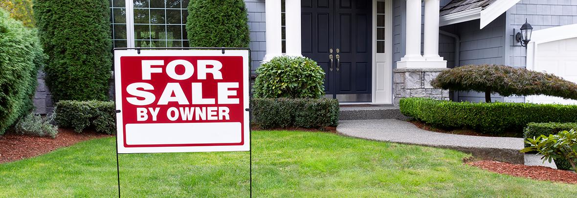Photo of a For Sale by Owner in front of a home