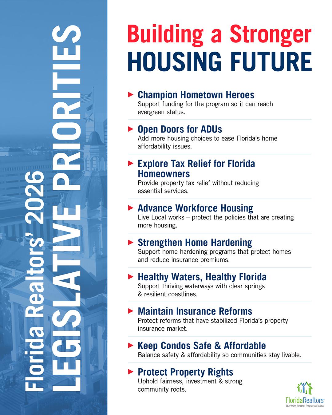 Florida Realtors 2026 Legislative Priorities 