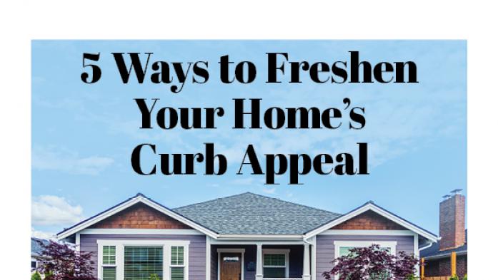 fresh curb appeal infographic