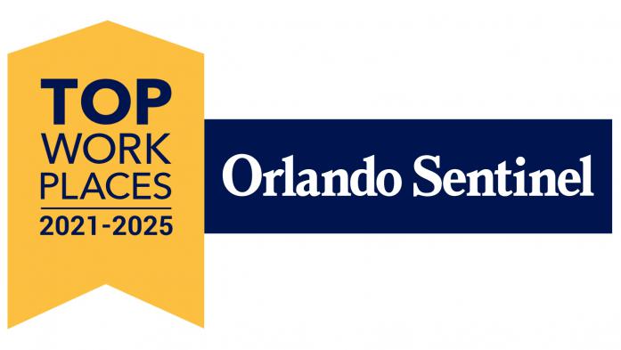 "Orlando Sentinel Top Workplaces 2021-2015"